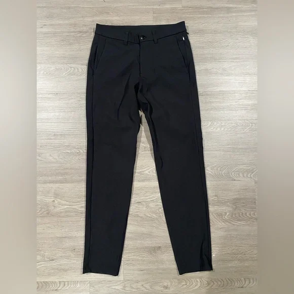 Lululemon Commission Pant Slim 32 Warpstreme Obsidian Black‎